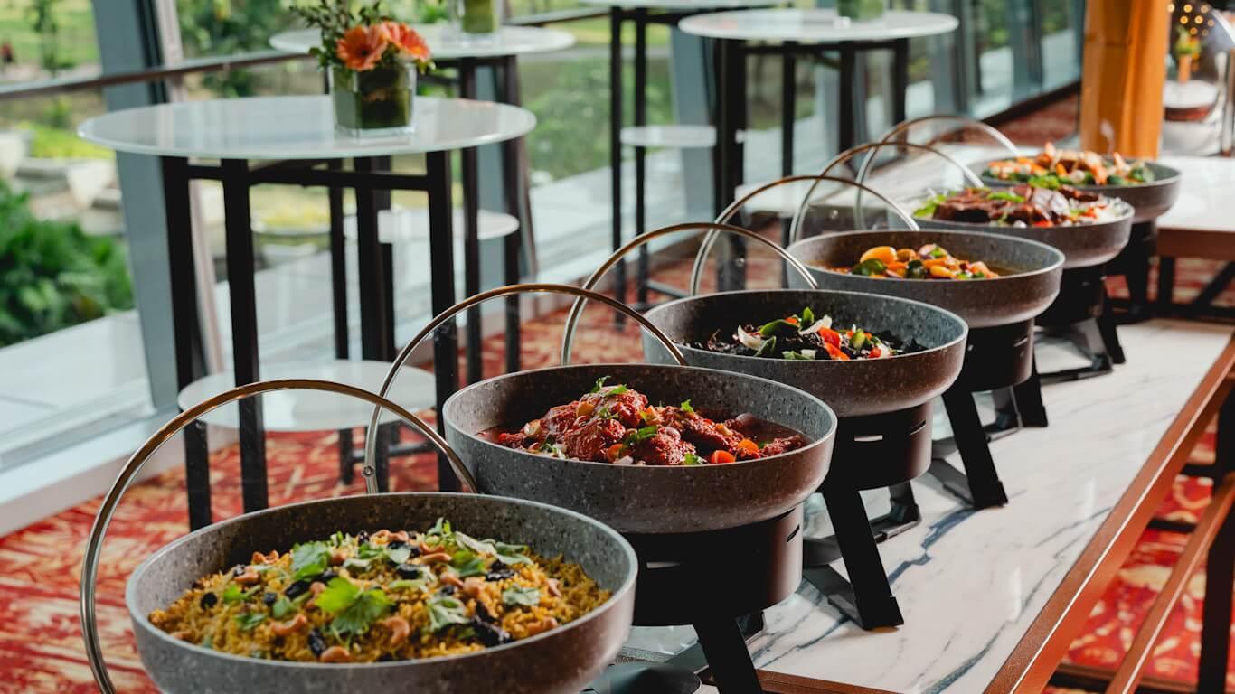 Outdoor Buffet Feast