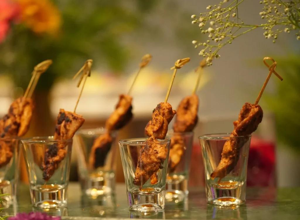 Chicken Canape Skewers